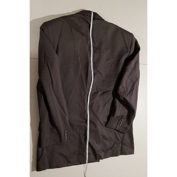 Gianfranco Ruffini Italy 40S Men's Sport Coat 100% Wool Dark Brown B-501 - Picture 2 of 11